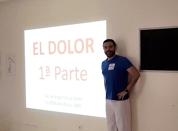 La charla de nuestro fisioterapeuta sobre el dolor nos ayuda a llevar las dolencias con más tranquilidad