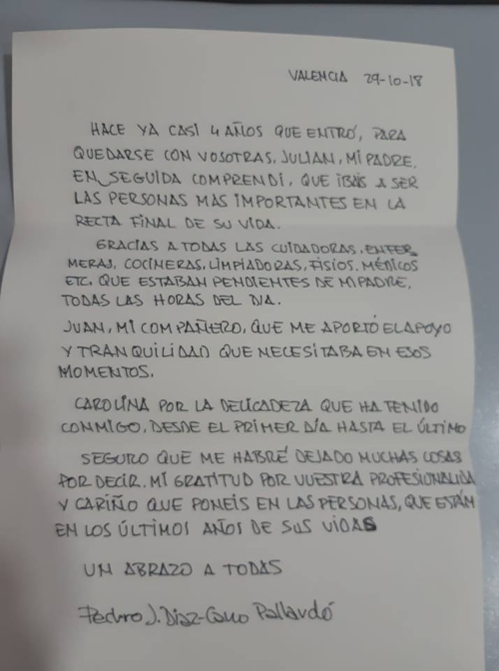 Carta a su hijo